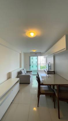 (MR) LOCAÇÃO AP MOBILIADO VISTA MAR - ED. UNIQUE