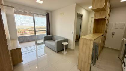 (MR) LOCAÇÃO AP VISTA MAR MOBILIADO - NO EDF. ARPOADOR