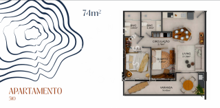 Azure Apt 300 metros da praia do frances