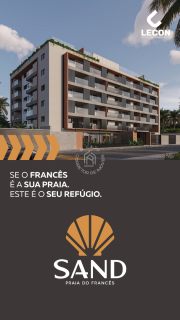 SAND apt 2 e 3/4 na praia do frances