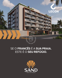 SAND apt 2 e 3/4 na praia do frances