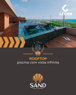 SAND apt 2 e 3/4 na praia do frances