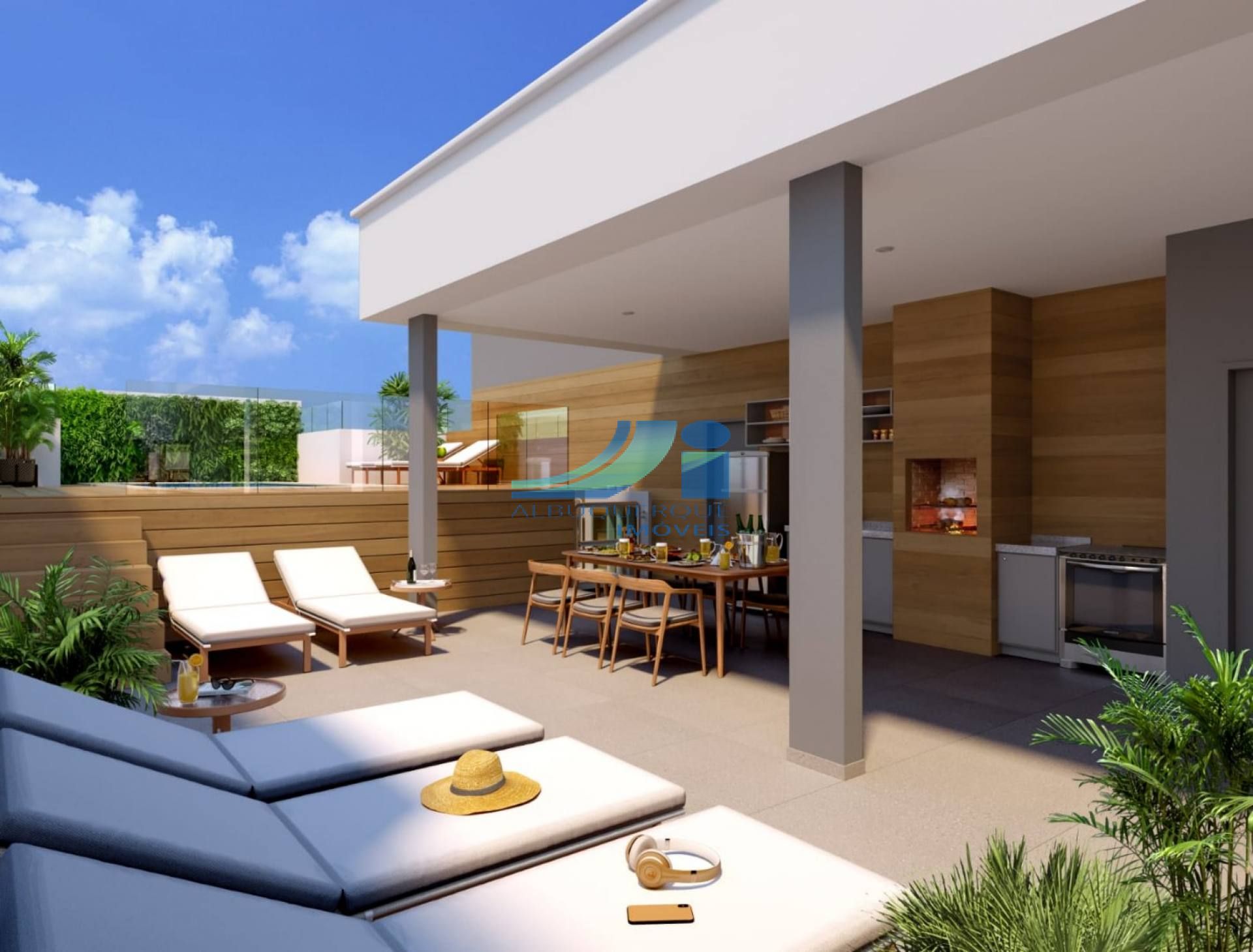 Apartamento com 02 Dormitórios, sendo 01 suíte.