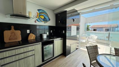 Apartamento Alto Padrão na praia com Jacuzzi 6 Lugares.