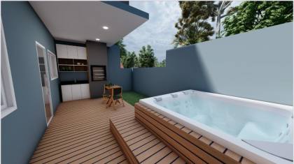 casa na praia de itajuba