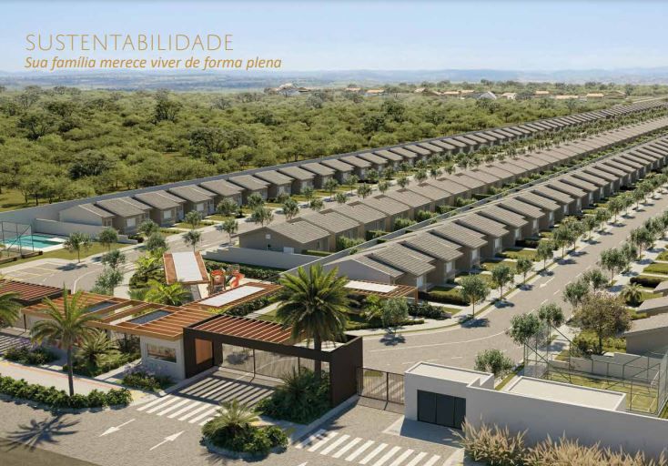 Ótima casa em condomínio fechado com 2 quartos.