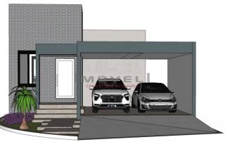 Bela casa com 3 quartos.