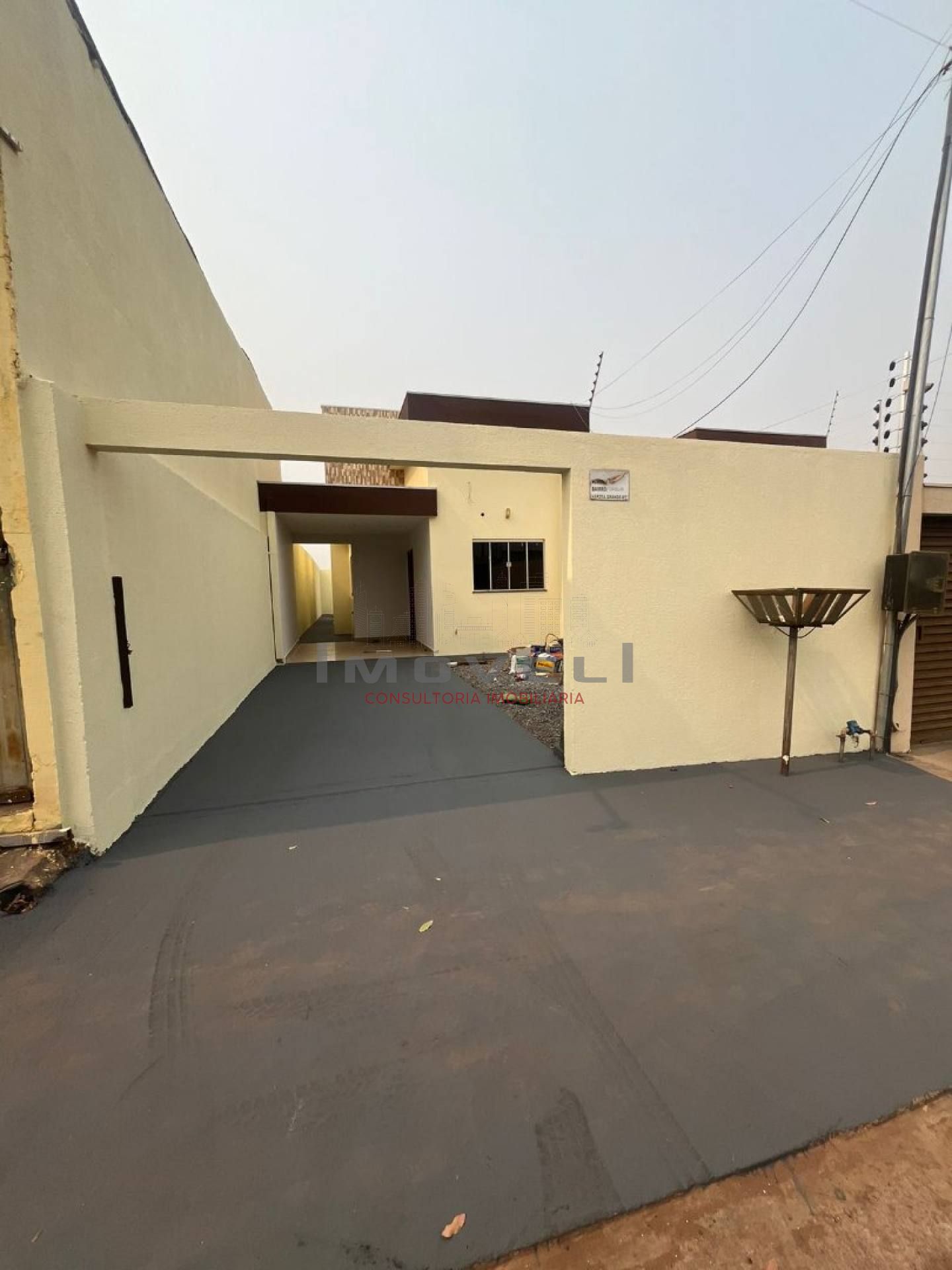 Linda casa com 3 quartos.