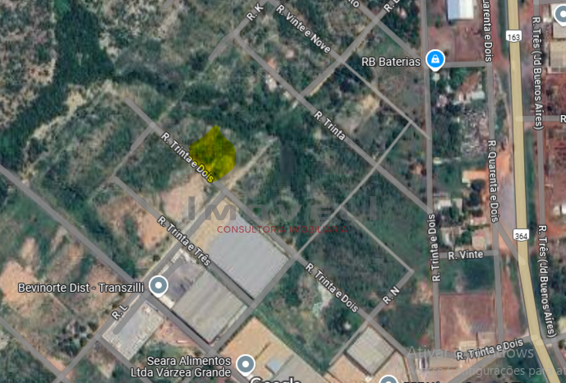 Amplo Terreno localizado a poucos metros da BR 364