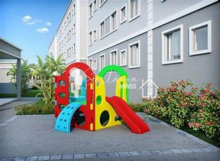 Apartamento para Venda em Piedade, pronto com 02 quartos, Pagamento facilitado.