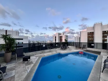 Alugo apartamento mobiliádo 01 quarto em Boa Vaigem, no Beach Class Fit.