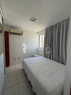 Aluga apartamento 02 quartos em Boa Viagem mobiliado sendo 1 suite, 50M³