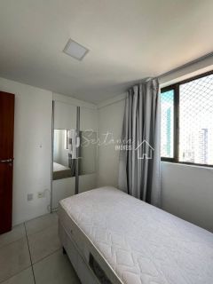 Aluga apartamento 02 quartos em Boa Viagem mobiliado sendo 1 suite, 50M³