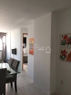 Aluga apartamento 02 quartos em Boa Viagem mobiliado sendo 1 suite, 50M³