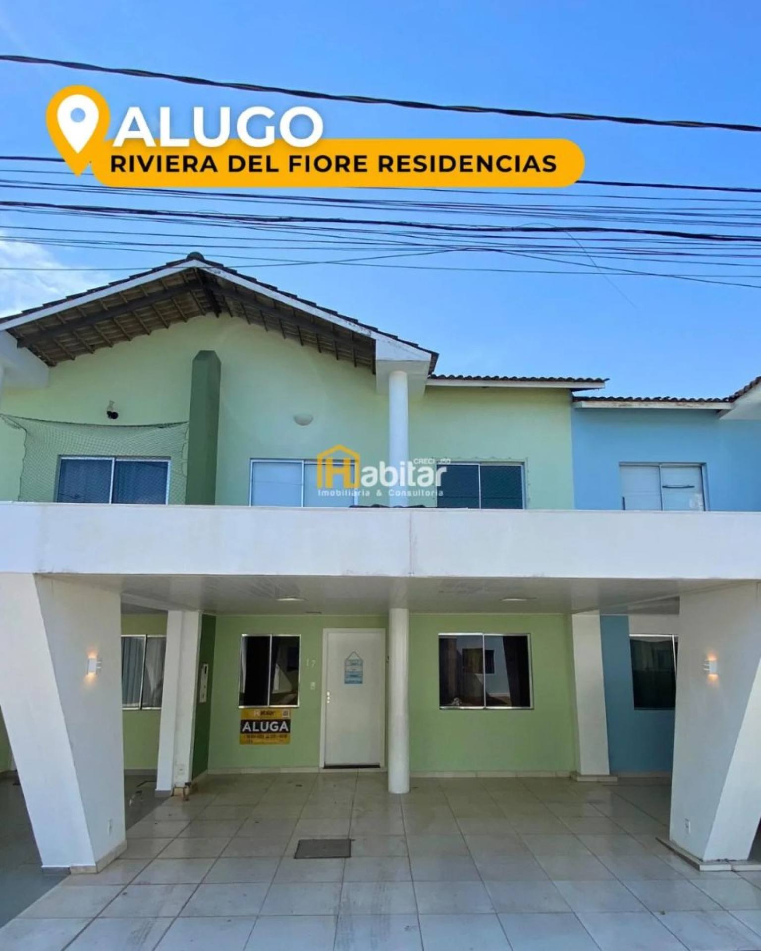 Casa de Condomínio Para Alugar com 3 quartos sendo 1 suítes no Riviera Dei Fiore