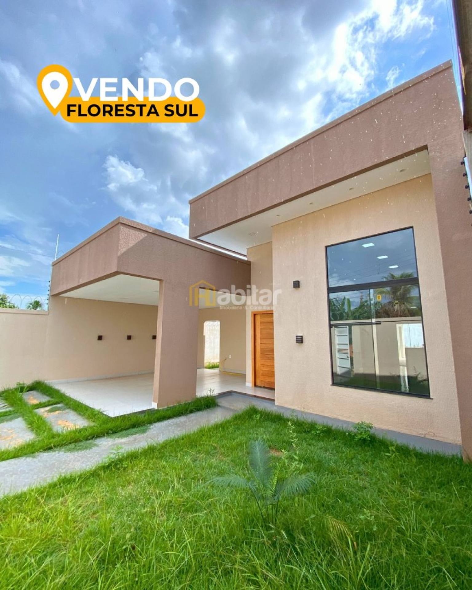 Casa Para Vender com 3 quartos sendo 1 suítes no bairro Floresta Sul, Proximo ao Via Verde Shopping em Rio Branco