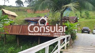 Sítio Para Vender com 03 quartos no bairro Lofferscheindt em Águas Mornas