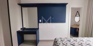 APARTAMENTO 3 SUÍTES MOBILIADO ANDAR ALTO PARA LOCAÇÃO ANUAL NA MEIA PRAIA - REF 124119