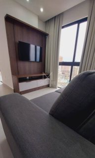 APARTAMENTO 3 SUÍTES MOBILIADO ANDAR ALTO PARA LOCAÇÃO ANUAL NA MEIA PRAIA - REF 124119