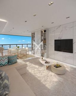 APARTAMENTO EM ANDAR ALTO À VENDA, 180 METROS DO MAR COM ROOFTOP...