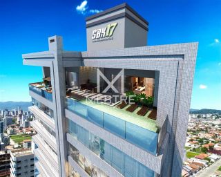 APARTAMENTO EM ANDAR ALTO À VENDA, 180 METROS DO MAR COM ROOFTOP...