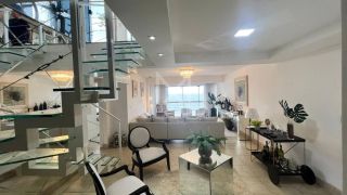 COBERTURA TRIPLEX MOBILIADA COM VISTA MAR, DISPONÍVEL PARA ALUGUEL ANUAL NA MEIA PRAIA, ITAPEMA SC