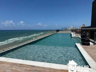 Vista Mar em Alto Padrão: Seu Novo Studio Mobiliado na Orla de Armação!