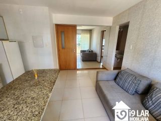 Lazer de Resort e Vista Mar: Seu Novo 1/4 Mobiliado em Armação!