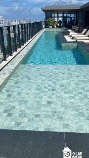 Viva no Topo da Vitória: Studio de Luxo com Rooftop e Vista Panorâmica!