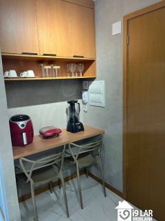 Pronto para Morar na Barra: 1/4 Porteira Fechada com Lazer e Vista Mar