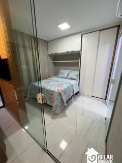 Pronto para Morar na Barra: 1/4 Porteira Fechada com Lazer e Vista Mar
