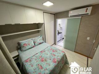 Pronto para Morar na Barra: 1/4 Porteira Fechada com Lazer e Vista Mar