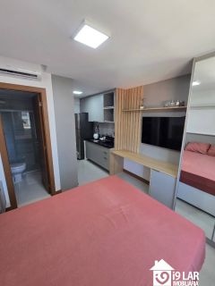 Seu Investimento Pronto na Barra: Studio Porteira Fechada com Vista Mar no ZN Barra