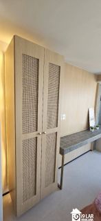 Vista Mar Frontal e Definitiva na Barra: Studio de Luxo em Andar Alto no ZN Barra