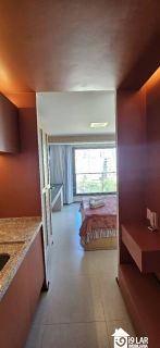 Vista Mar Frontal e Definitiva na Barra: Studio de Luxo em Andar Alto no ZN Barra