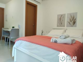 Ótima Oportunidade na Barra: Studio Mobiliado e Pronto para Investir no ZN Barra