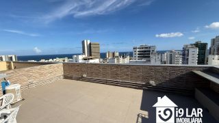 Cobertura Triplex Exclusiva na Pituba: Vista Mar Espetacular, Piscina e Lazer em 3 Níveis