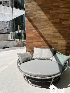 Luxo e Esporte no Caminho das Árvores: Apartamento de 4 Suítes, 210m² com Quadra de Tênis no Belvedere Hill