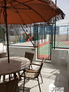 Luxo e Esporte no Caminho das Árvores: Apartamento de 4 Suítes, 210m² com Quadra de Tênis no Belvedere Hill