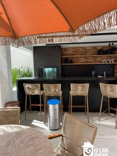 Luxo e Esporte no Caminho das Árvores: Apartamento de 4 Suítes, 210m² com Quadra de Tênis no Belvedere Hill