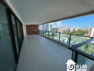 Luxo e Esporte no Caminho das Árvores: Apartamento de 4 Suítes, 210m² com Quadra de Tênis no Belvedere Hill