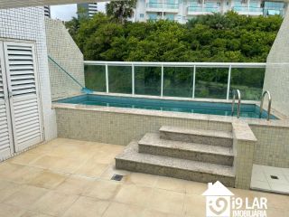 Cobertura de 2 Suítes com Vista Marinha e Piscina Privativa em Ondina – Costa España.