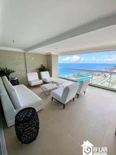 Cobertura de 2 Suítes com Vista Marinha e Piscina Privativa em Ondina – Costa España.