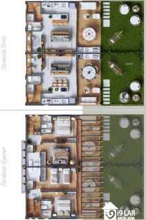 Village 2 Suítes com Garden Privativo em Imbassaí: Conforto, Lazer e Exclusividade