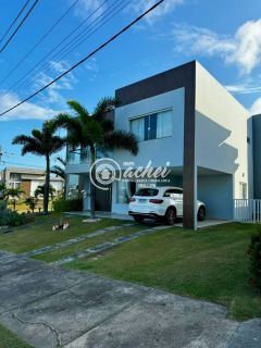 Casa 5/4 nascente no Alphaville Litoral Norte à venda