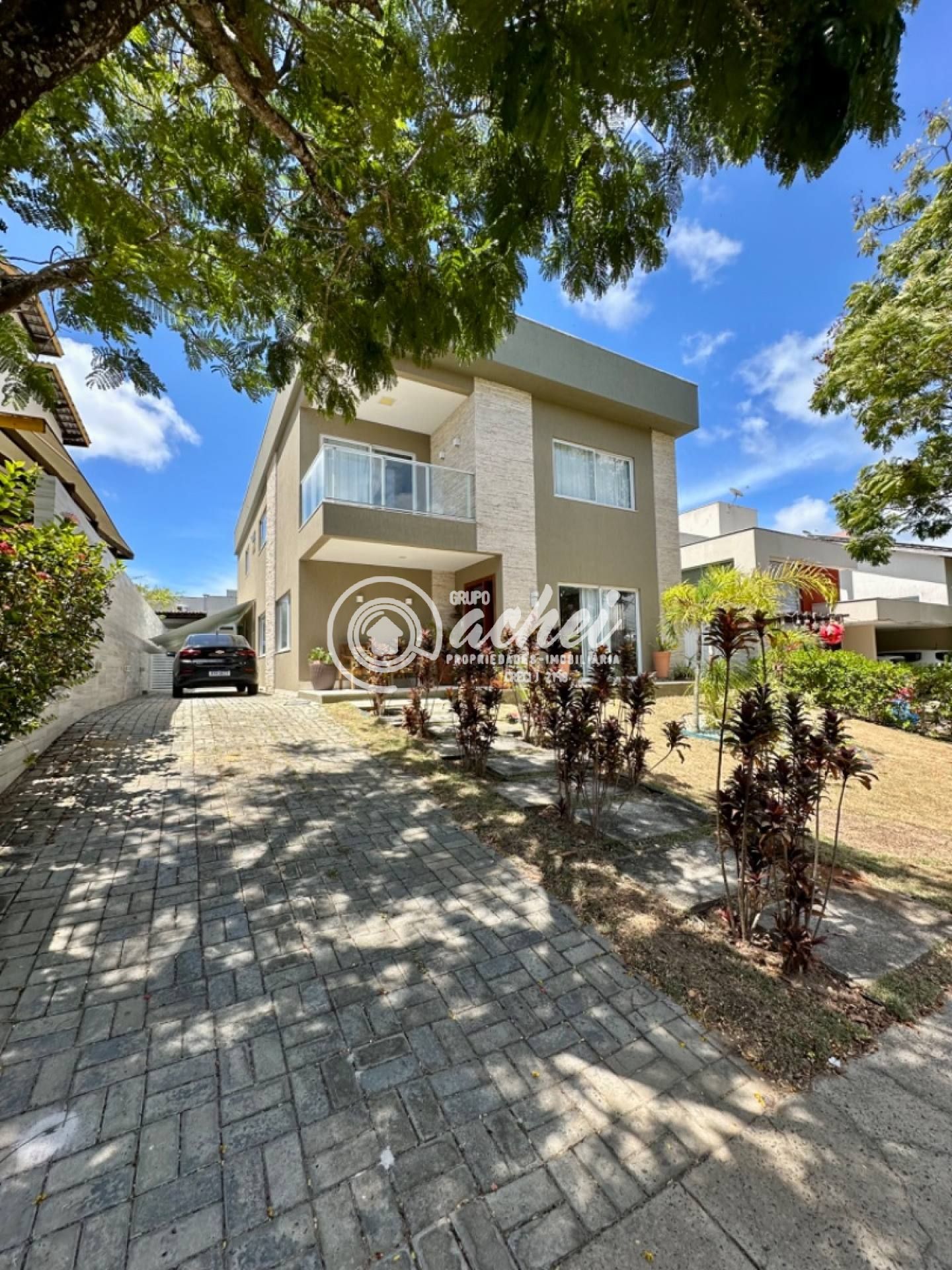 Casa 4/4 nascente à venda no Alphaville Litoral Norte 2