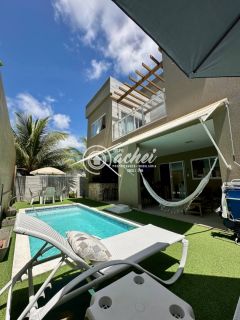 Casa 4/4 nascente à venda no Alphaville Litoral Norte 2