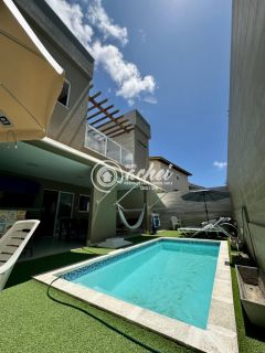 Casa 4/4 nascente à venda no Alphaville Litoral Norte 2