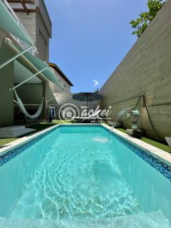 Casa 4/4 nascente à venda no Alphaville Litoral Norte 2