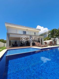 Casa de condomínio 4/4 porteira fechada à venda no Alphaville Litoral  Norte 1